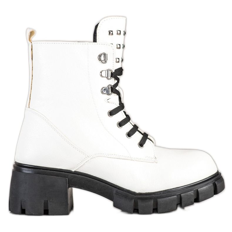 SHELOVET Modni radnici sa klinovima bijela