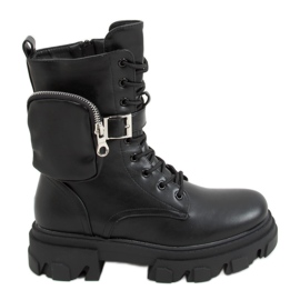 Crni radnici s torbicom 168-291 Crni crna