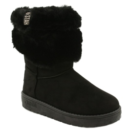 Ženski Mukluki grijani Big Star II274123 Crna