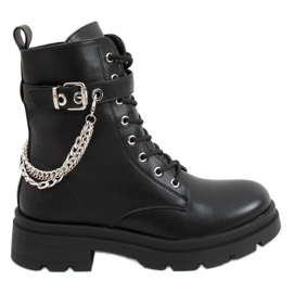 Crni Radnici s lancima RQ381 Crni crna