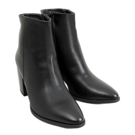 Crne visoke potpetice 9546 Crna