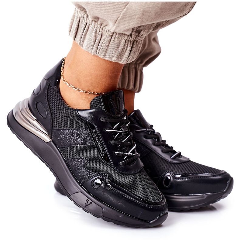 Vinceza Ženske sportske cipele Tenisice Crna Manitoba crno