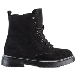 SHELOVET Zamke od toplih antilopa crna