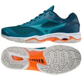 Mizuno Wave Phantom 2 M X1GA206084 cipele višebojan plava