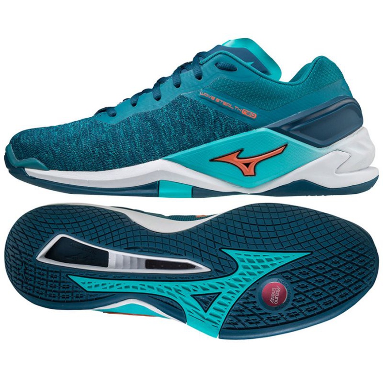 Mizuno Wave Stealth Neo M X1GA200084 cipele plava plava