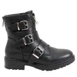 Vojne crne čizme C655 Black crna