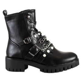 Cm Paris Modni radnici s biserima crna