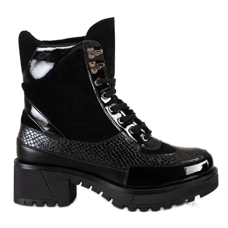 Janessa Crni modni radnici crno