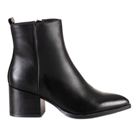 Lovery Crne čizme u špicu crna