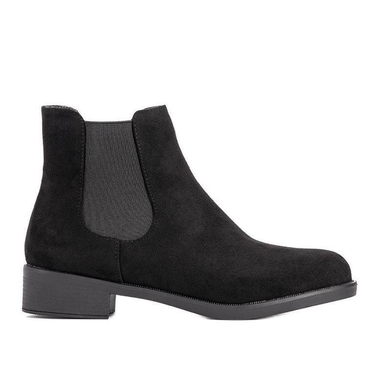 Crne klasične ženske izolirane čizme Cristal crno