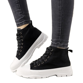 Sanabria crne ženske tenisice crna