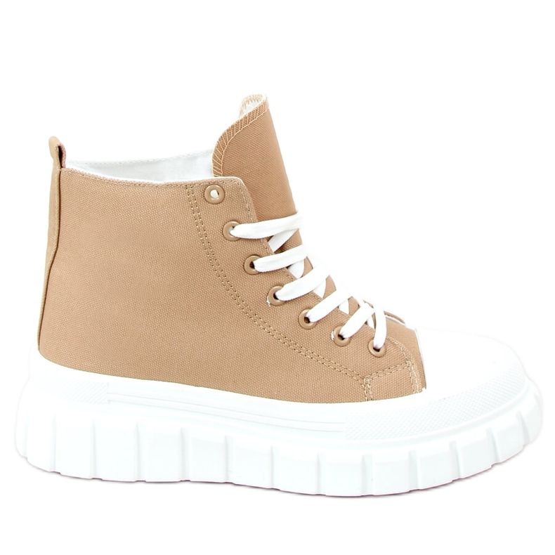 Tenisice za gležanj bež boje VL151P Khaki kaki