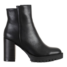 Lovery Klasične čizme od eko kože crna