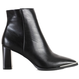 Seastar Elegantne čizme na post crna