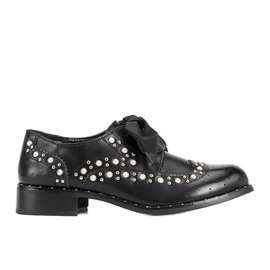 Crni oksfordi s Delvis klinovima crno