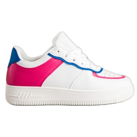 SHELOVET Modne sportske cipele bijela