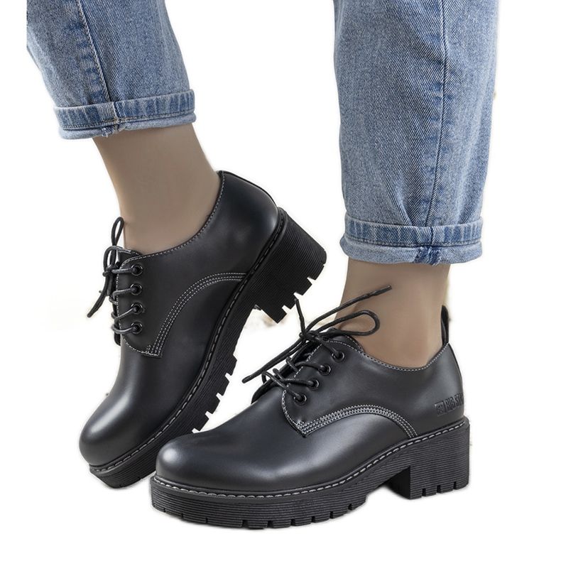 Big Star, crne ženske cipele Methena crno