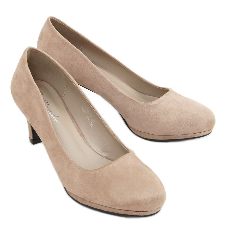 Pumpe na bež platformi KZ600 Khaki kaki