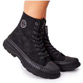 Ženske planinarske čizme Big Star II274351 Crne crna