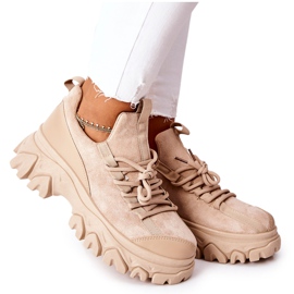 PS1 Ženske sportske cipele Tenisice Bež Miles