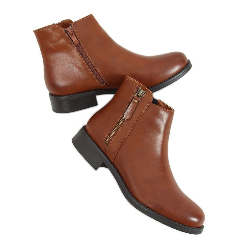 Camel MM-830 Camel ženske čizme Chelsea smeđa