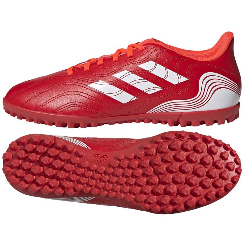 Adidas Copa Sense.4 Tf M FY6179 kopačke crvena naranče i crvene