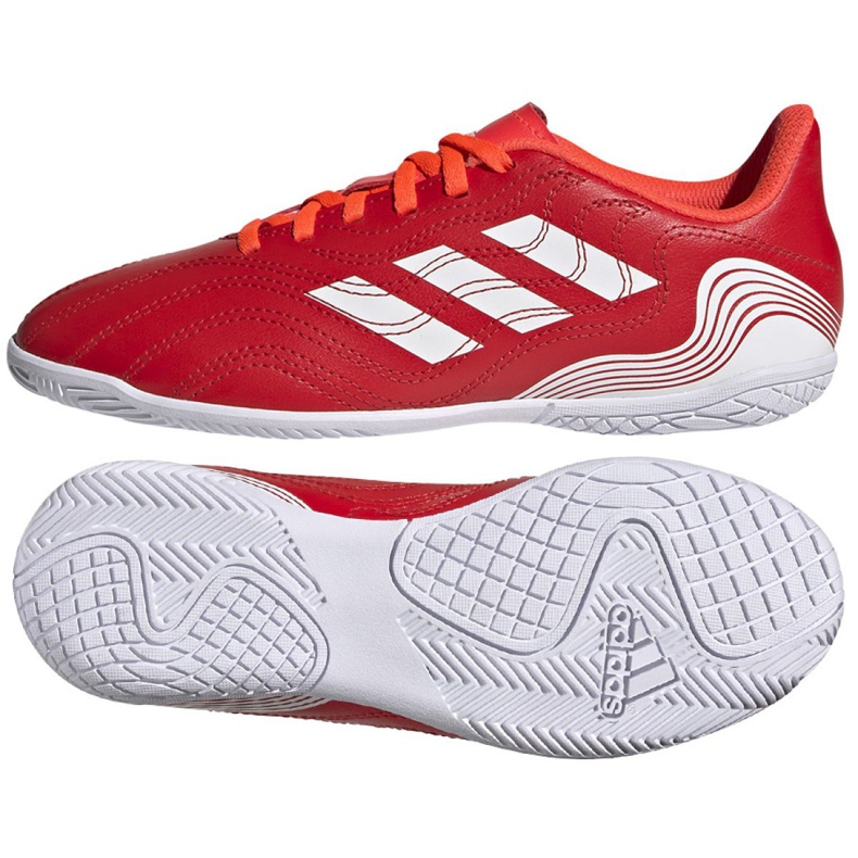 Adidas Copa Sense.4 U kopačkama Jr FY6162 crvena crvena