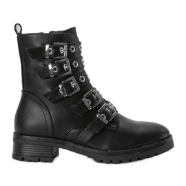 Crne torbe sa kopčama Suzan crna