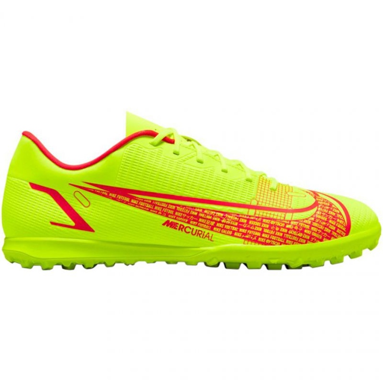 Nike Mercurial Vapor 14 Club Tf M CV0985 760 patike za nogomet žuta boja žuti