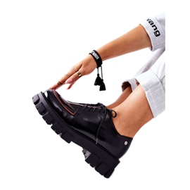 Ženske kožne cipele Maciejka Black 5074A-01 crna