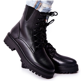 Čizme Radnički izolirane Sergio Leone crne TR756 crna