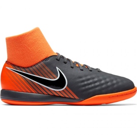 Nike Magista Obra X 2 Academy Df Ic Jr AH7315 080 nogometne cipele raznobojna naranče i crvene