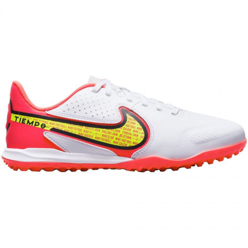 Nike Tiempo Legend 9 Academy Tf Jr DA1328 176 nogometne cipele bijela bijela