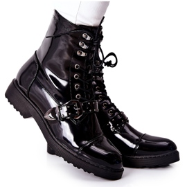 Ženske čizme Cross Jeans Black GG2R4022 crna