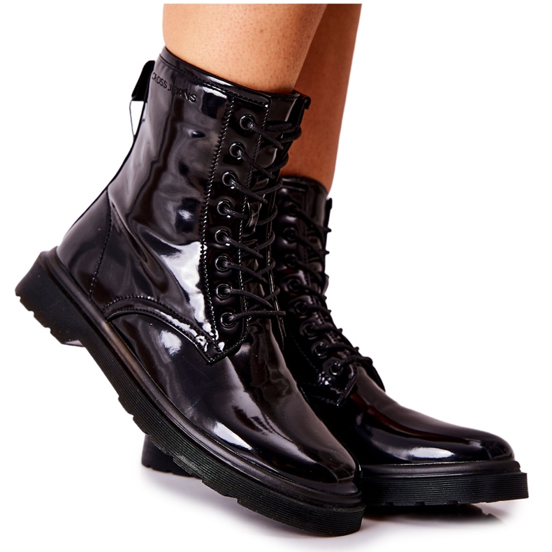 Ženske čizme Cross Jeans Black GG2R4023 crno