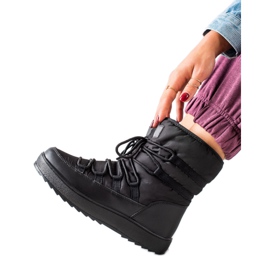 S. BARSKI Udobne čizme za snijeg S.BARSKI crna