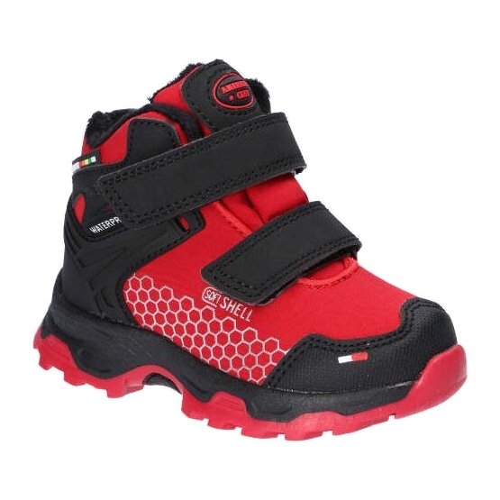 American Club Softshel Sports Softshies Societura s crveno-crnom membranom crvena