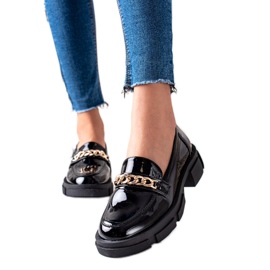 Goodin Crne modne mokasine crno