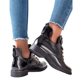 Kratke čizme s izolacijom Sergio Leone crna