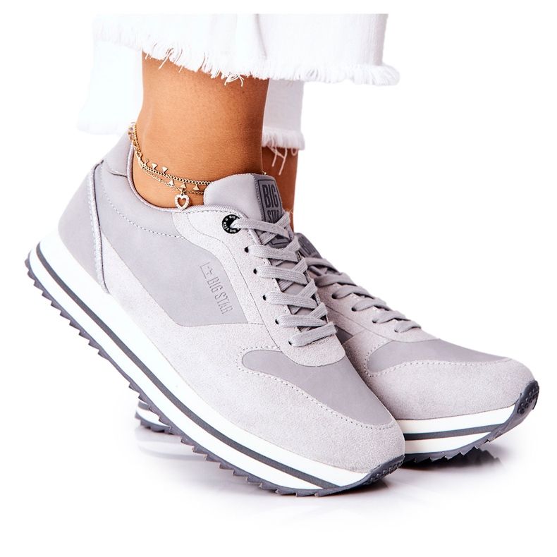 Sportska obuća Memorijska pjena Big Star II274219 Siva