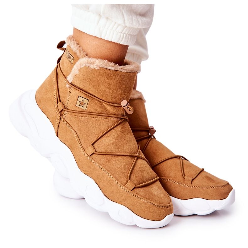Tople čizme za snijeg Big Star Camel II274266 smeđa