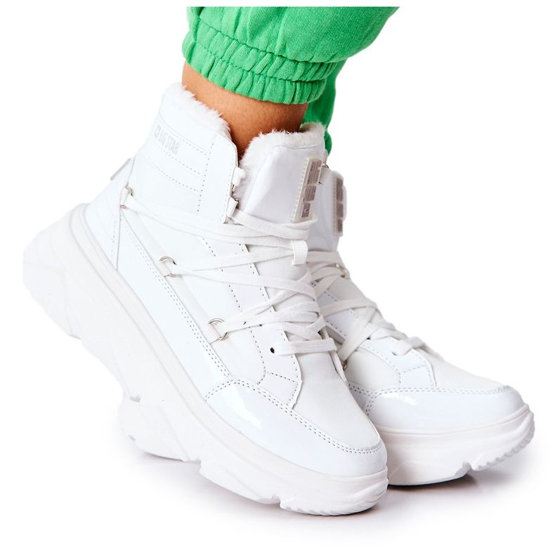 Tople čizme za snijeg Big Star II274463 Bijele bijela