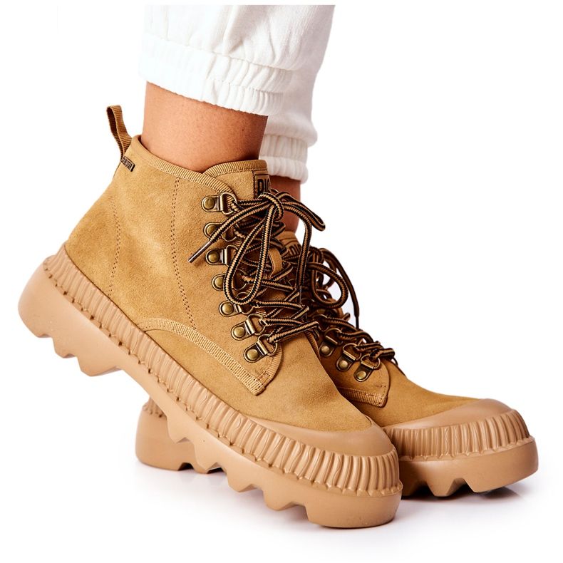 Kožne hvatače Čizme Big Star II274366 Deve smeđa