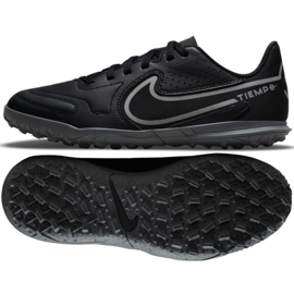 Nike Tiempo Legend 9 Club Tf Jr DA1334 004 patike za nogomet crna crna