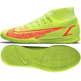 Nike Mercurial Superfly 8 Club Ic M CV0954 760 patike za nogomet zeleno/žuto žutila