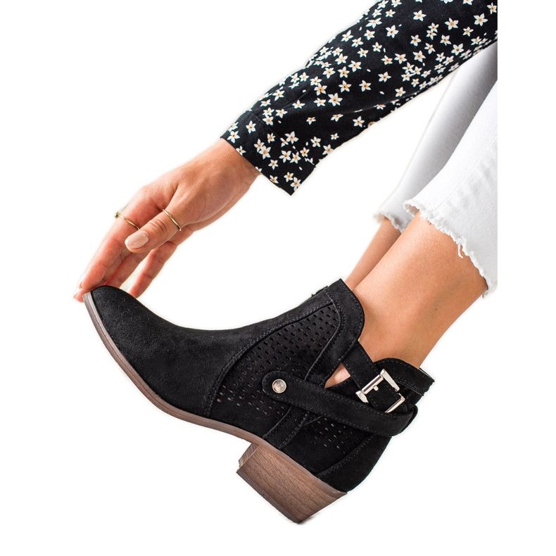 Erynn Ažurne čizme crno