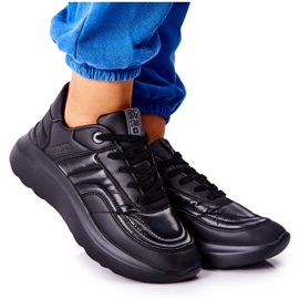 Ženske sportske cipele Memory Foam Big Star II274332 Crna