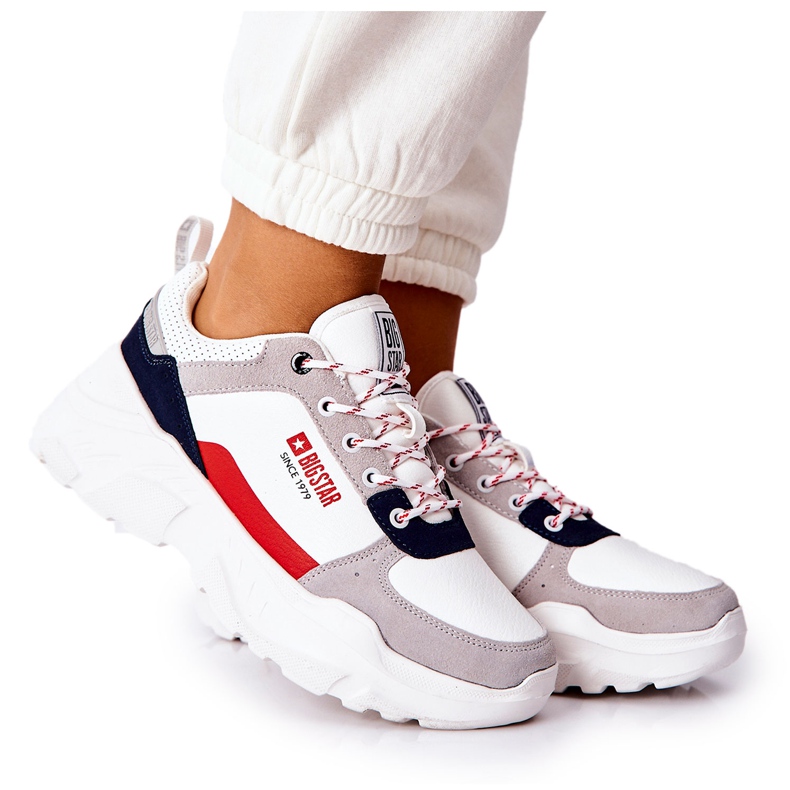 Sportske cipele Tenisice Big Star II274283 Bijele bijela