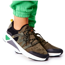 Sportska obuća Memorijska pjena Big Star II274308 Khaki crna kaki