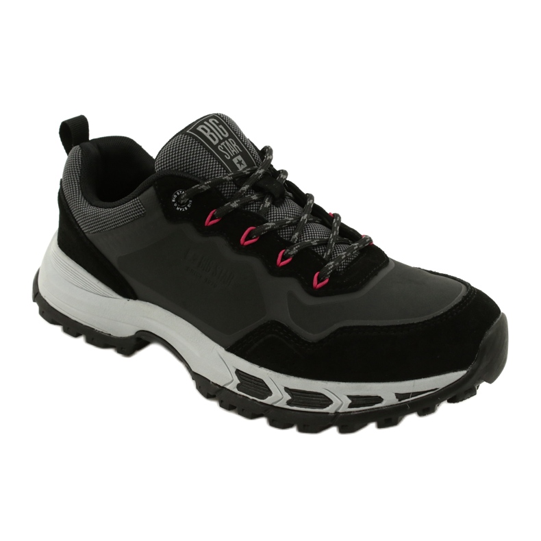 Big Star muške sportske cipele sive i crne II174140 siva